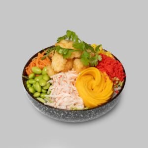 Shrimp and Kani Poke Bowl